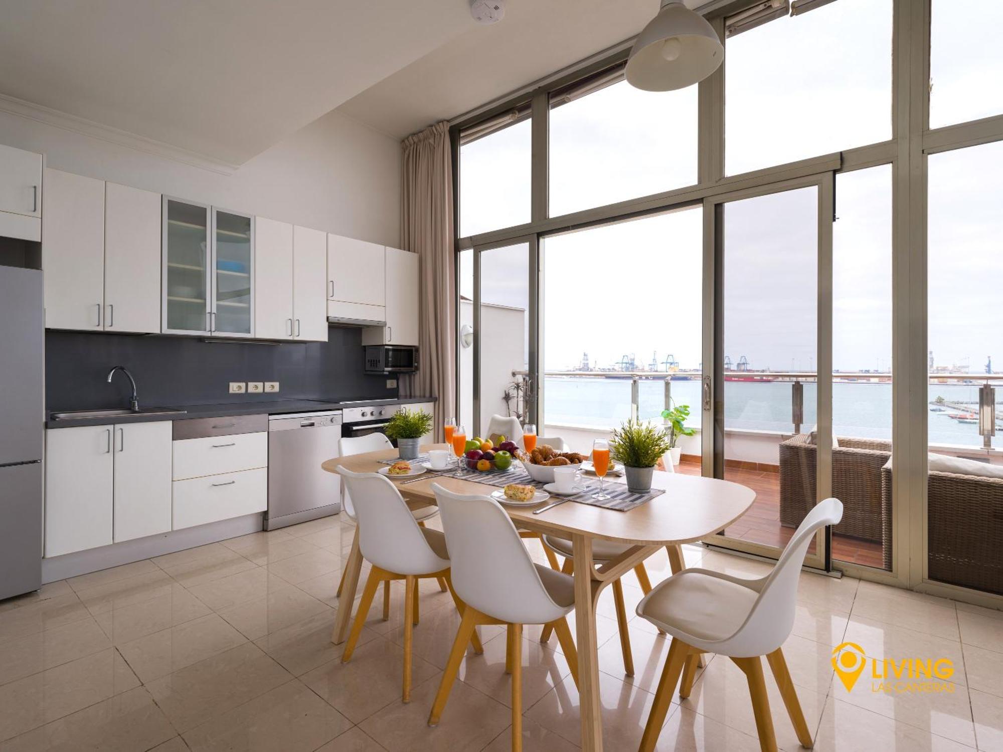 Living Las Canteras - PENTHOUSE ALCARAVANERAS BEACH&FREE PARKING Las Palmas de Gran Canaria Exterior foto